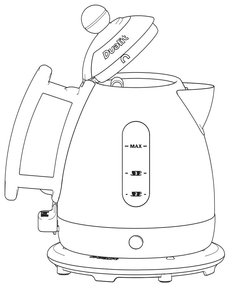 DUALIT DMK 1 - Mini bollitore da I litre - 1