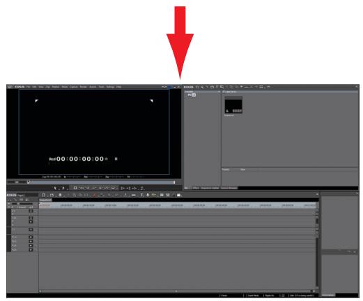 GRASS VALLEY EDIUS EDIT ANYTHING 6.0 - Démarrez EDIUS - 1