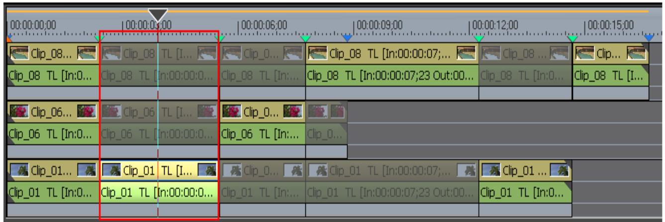 GRASS VALLEY EDIUS EDIT ANYTHING 6.0 - Indication de l'ordre de changement deamera - 2