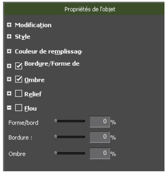 GRASS VALLEY EDIUS EDIT ANYTHING 6.0 - Application d'un flou à un objet graphique ou une image - 1