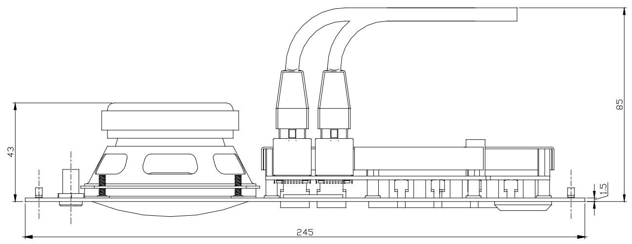 TELEVIC FD-MV5CS - Dimensions - 2