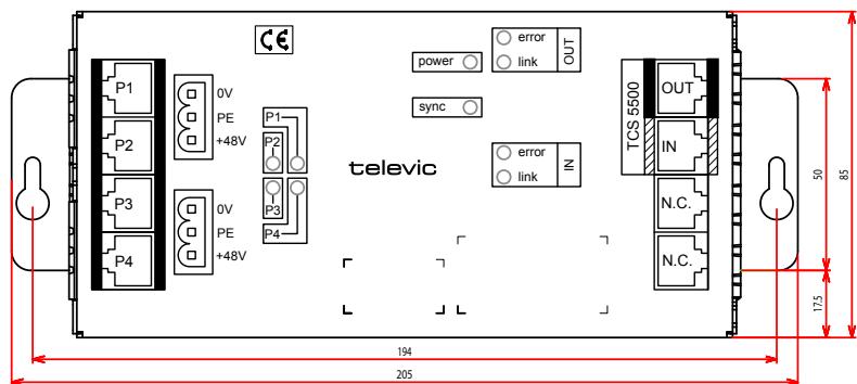 TELEVIC SPL5525 - Dimensions - 3