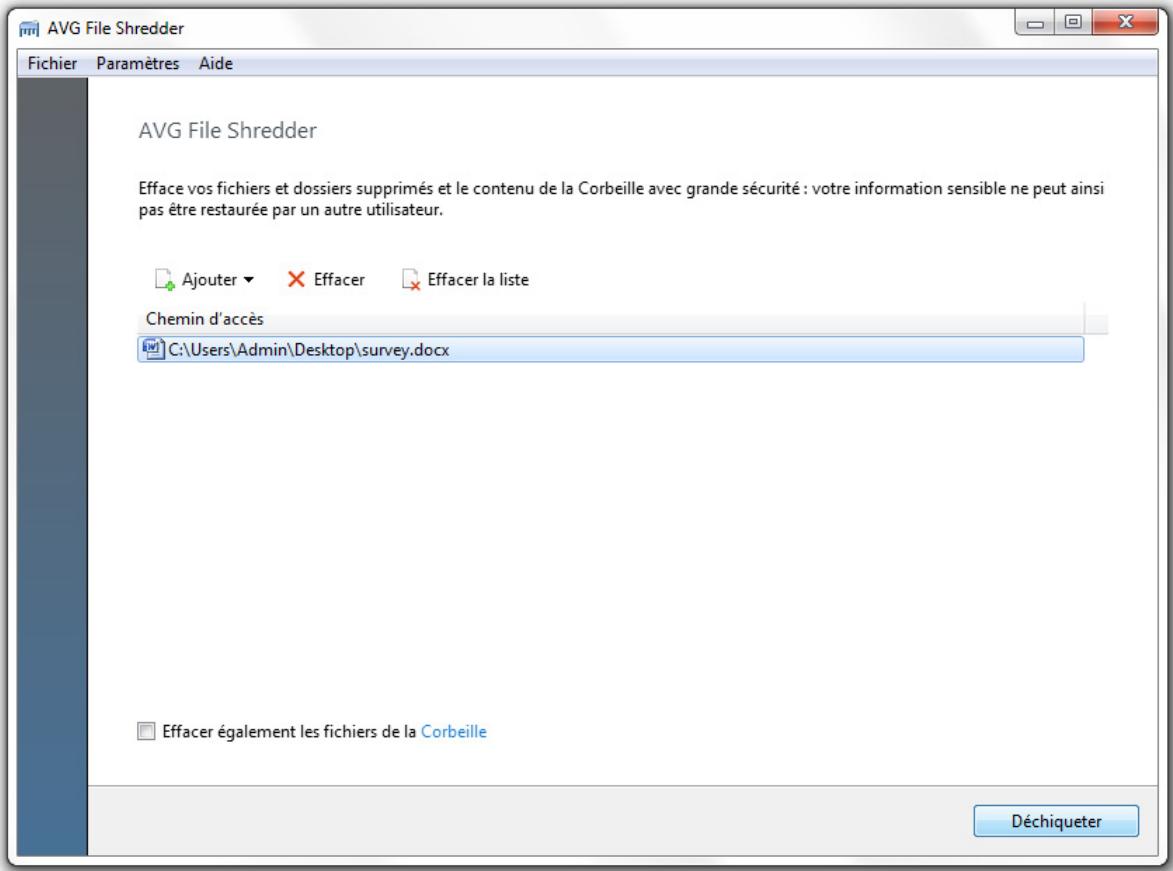 AVG PC TUNEUP 2011 - Supprimer définitivement les fichiers - 1