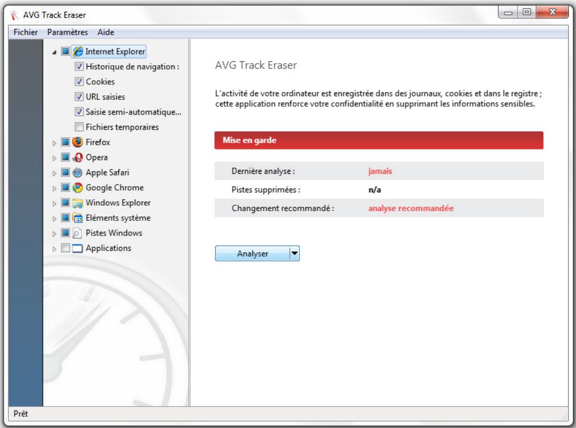 AVG PC TUNEUP 2011 - Masquer les activités de votre ordinateur - 1