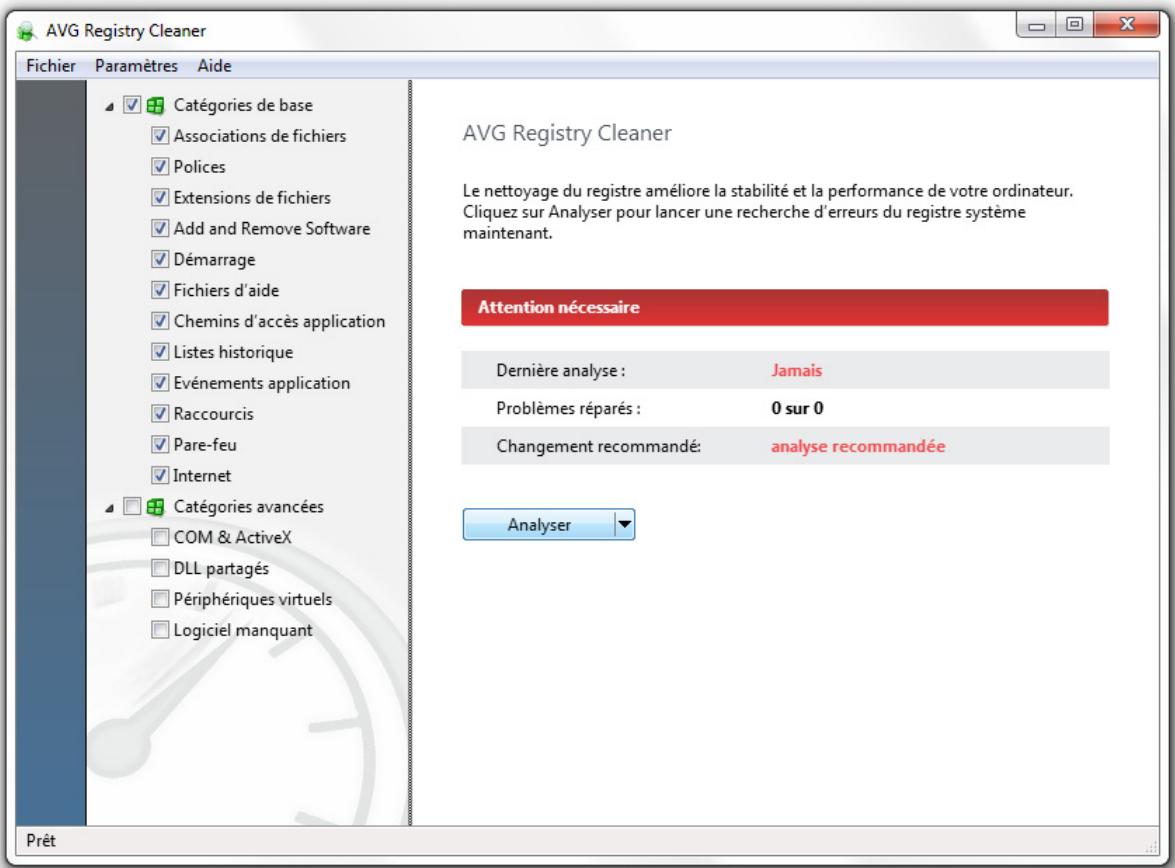 AVG PC TUNEUP 2011 - Maintenance du registre Windows. - 2