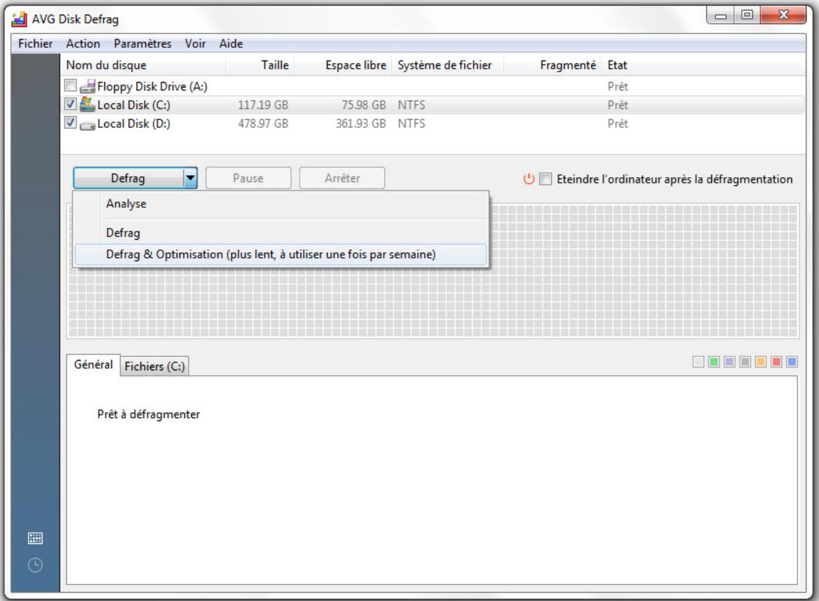 AVG PC TUNEUP 2011 - Défragmentation - 1