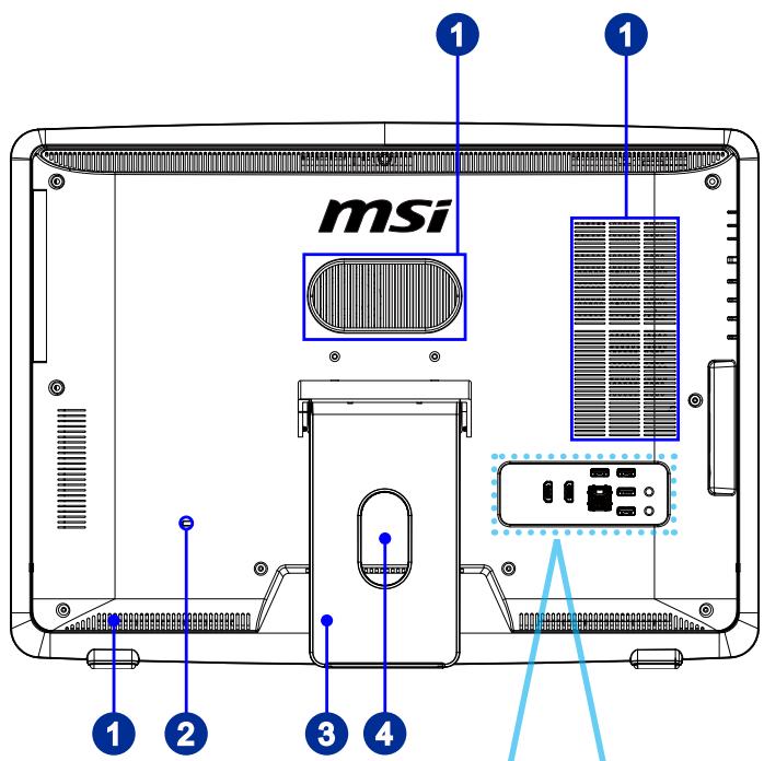MSI WIND TOP AE2282-002EE - Haut-parleur stéreo reproduction - 1