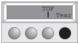 TALLY T2030-9 - Setting the tear position - 5