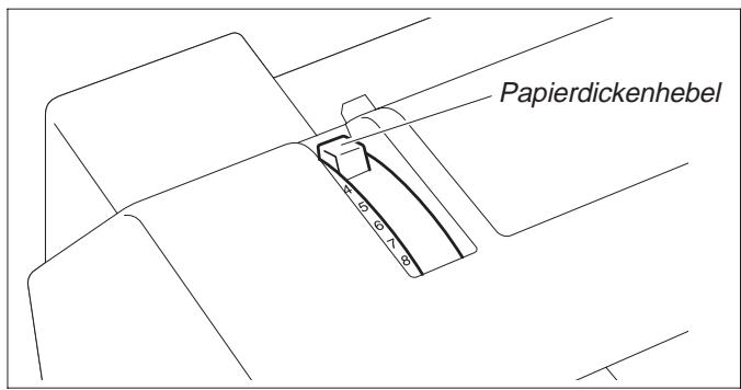 TALLY T2030-9 - > Druckkopfabstand einstellen - 1