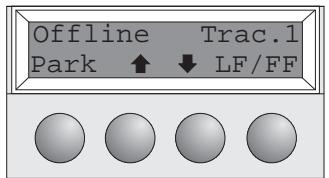 TALLY T2030-9 - Ajustar la posicion de corte - 1