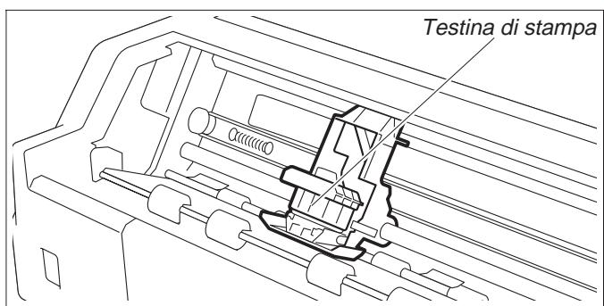 TALLY T2030-9 - Sostituzione della cartuccia nastro - 4
