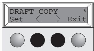 TALLY T2030-9 - Selecting a font - 5
