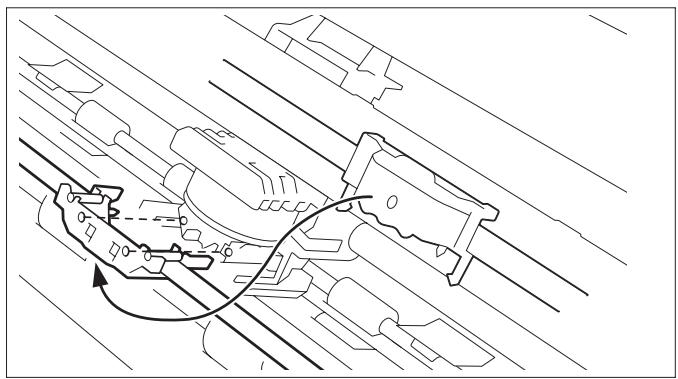 TALLY T2030-9 - Farbbandkassete auswechseln - 7