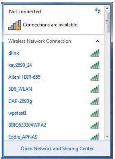 D-LINK DHP-W310AV - Connexion à un réseau sans fil Sous Windows® 7 - 2