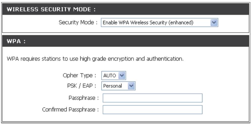 D-LINK DHP-W310AV - Configuration du mode WEP - 2