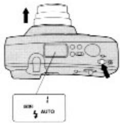 YASHICA ZOOMATE 165EF - 2-3 Press the main switch to turn "ON" the camera power - 1