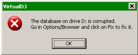 ATOMIX VIRTUAL DJ - GESTION DE LA BASE DE DONNEE - 1