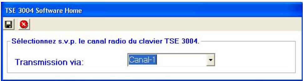 BURG WATCHER TSE WIRELESS HOME - Choix du canal radio - 1