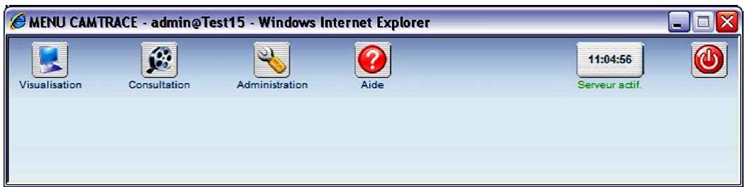 CAMTRACE V4.10.00 - Lancement des services - 2