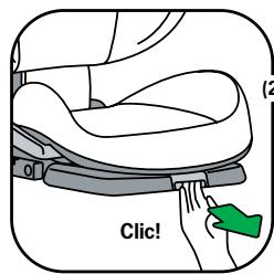 BESAFE IZI UP X3 FIX - Installation face à la route FIX et ceinture - 3