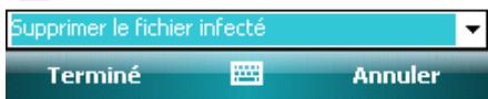 ESET MOBILE ANTIVIRUS - Configurer les objets d'analyse - 6