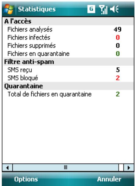 ESET MOBILE ANTIVIRUS - Paramètres - 6