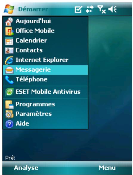 ESET MOBILE ANTIVIRUS - Localiser les messages (Spam) bloqués - 1