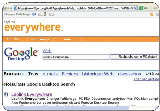 LAPLINK EVERYWHERE 4 - Remote Desktop Search - 2
