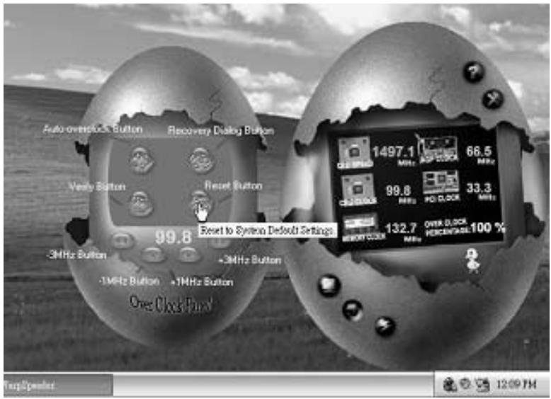BIOSTAR U8668-D - Overclock Panel - 1