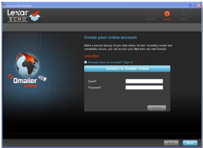 LEXAR ECHO BACKUP - Filtrar por data - 2