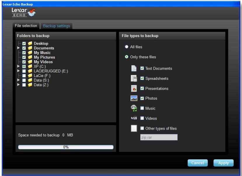 LEXAR ECHO BACKUP - BbI6epnte paaiJIbI dIy pe3epBHorO KOIInpOBaHnA - 1
