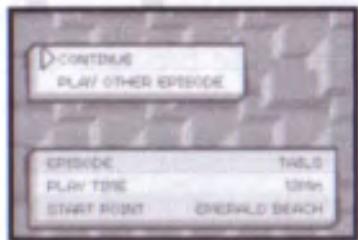 GAMES NINTENDO GAME BOY ADVANCE SONIC BATTLE - Reprendre une partie - 1