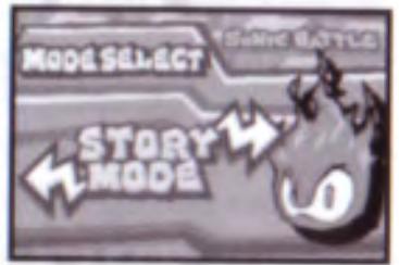 GAMES NINTENDO GAME BOY ADVANCE SONIC BATTLE - SELECTIONNERLE MODE DE JEU - 1