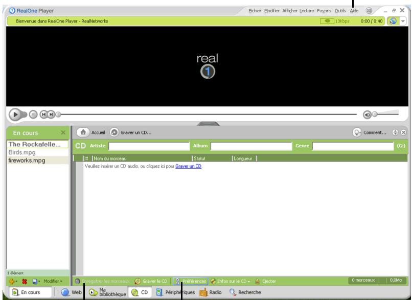 RIO S30S - Enregistrement d'un CD audio - 1