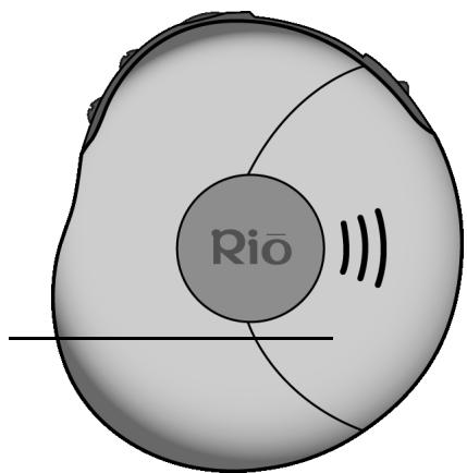 RIO S30S - Couvercle du compartment de pile - 1