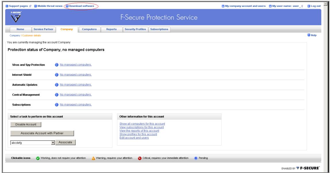 F-SECURE PSB E-MAIL AND SERVER SECURITY - Téléchargement du logiciel - 1