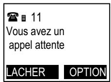 ENGENIUS DURAFON 1X - Metre un appel en attente - 1