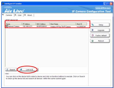 AIRLIVE WL-2600CAM - Etapes d'Installation - 2