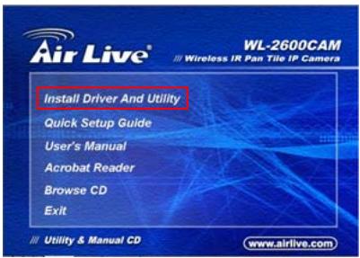 AIRLIVE WL-2600CAM - Procedura Instalacji - 1