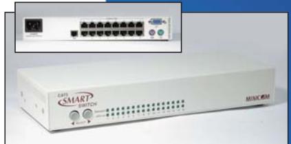 DAXTEN SMART CAT5 SWITCH - Commutateur KVM 16 ports avec accès IP - 3