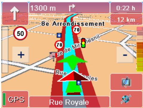 INVION GPS-7V1 - Recherche de proximité pendant la navigation - 1