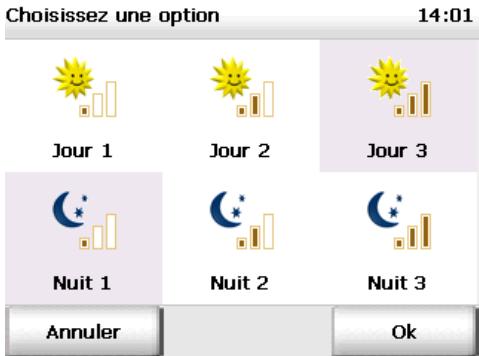 INVION GPS-7V1 - Modifier la luminosité de l'affichage sur votre PND - 2