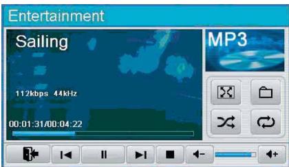 INVION GPS-7V1 - Mode diversissement 'entertainment - 4