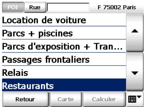 INVION GPS-7V1 - Recherche de proximité pendant la navigation - 4