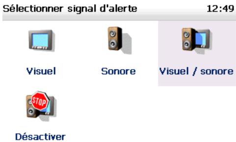 INVION GPS-7V1 - Configurer l'avertisseur de radars (option) - 2