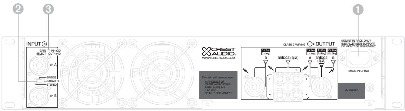 CREST AUDIO CC SERIES - Active LED - 4