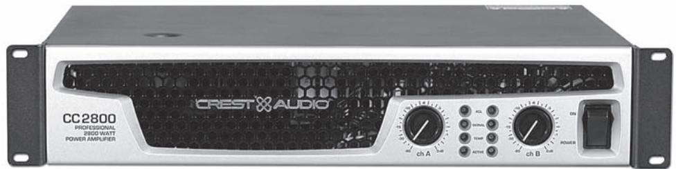 CREST AUDIO CC SERIES - CC™ Power Amplifier Owner's Manual - 2