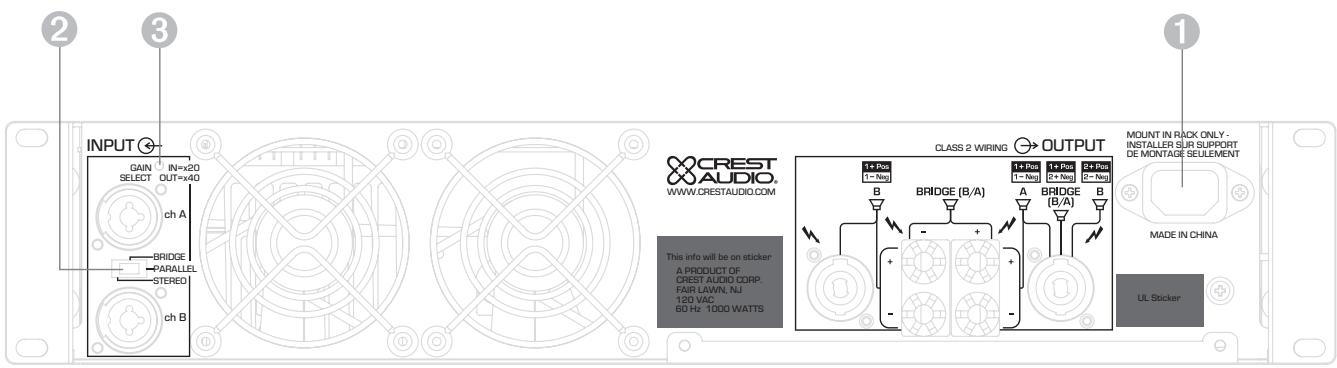 CREST AUDIO CC SERIES - LED Active - 1