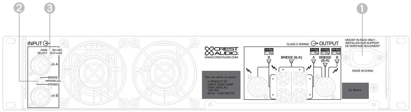 CREST AUDIO CC SERIES - Active-LED - 3