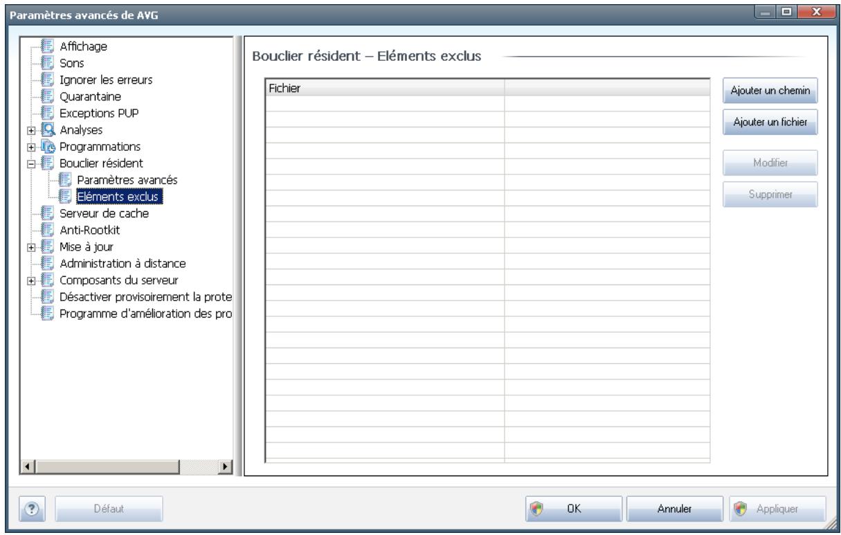 GRISOFT EDITION SERVEUR DE FICHIERS 2011 - Éléments exclus - 1